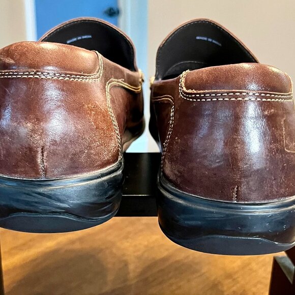 Brown Leather Cole Haan Keating Venetian Slip-On Loafers Size 11.5 main image 5